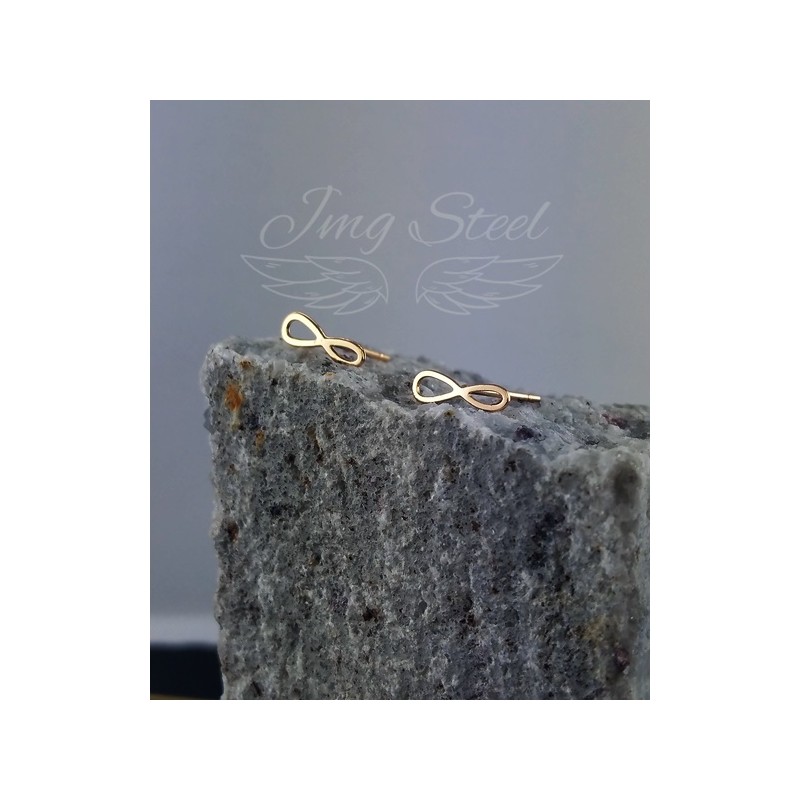 Kolczyki nieskończoność