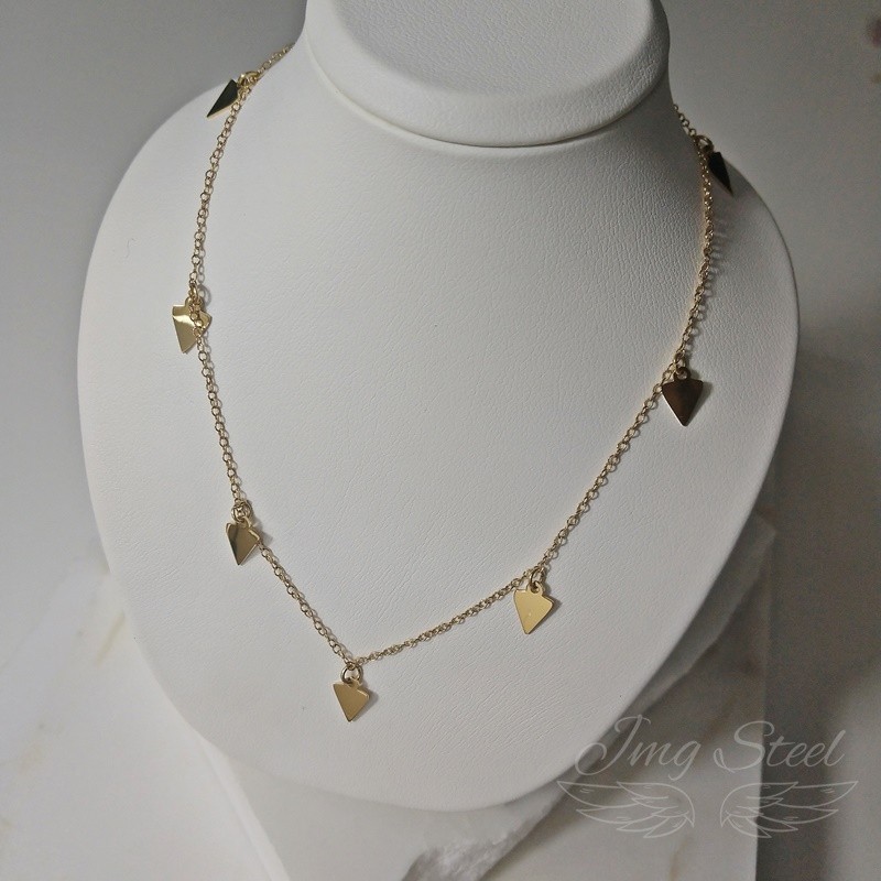 Łańcuszek z trójkątami