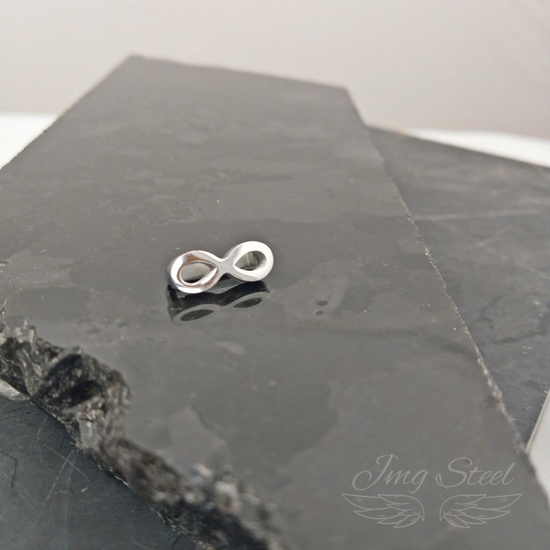 Charmsy do bransoletki srebrna nieskończoność