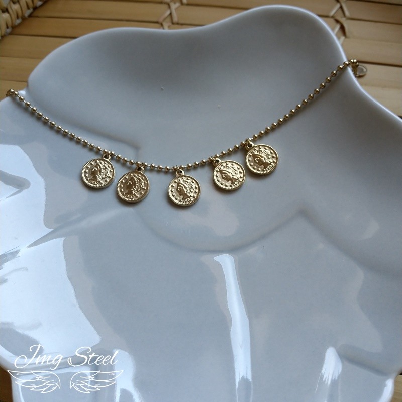 Bransoletka z monetami